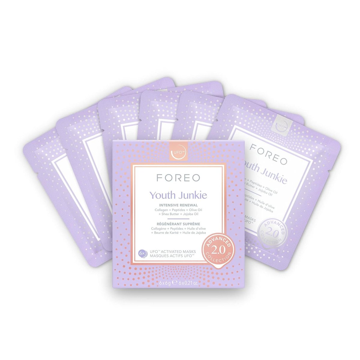 Foreo UFO Youth Junkie 2.0 6'lı Aktif Maske