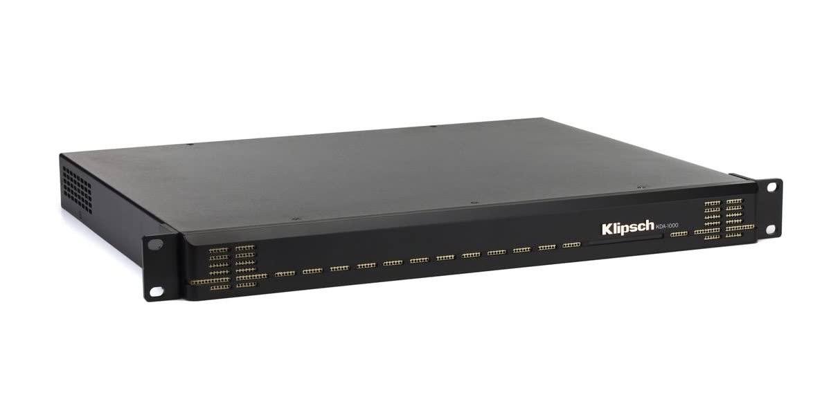 Klipsch KDA 1000 1000watt DSP Amfisi Siyah Tek