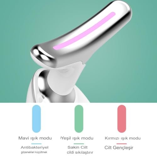 AEE® Yüz Ve Boyun Kırışıklık Giderici Ems Güzellik Cihazı 3 Modlu Temizleyici Sıkılaştırıcı Güzellik Aleti
