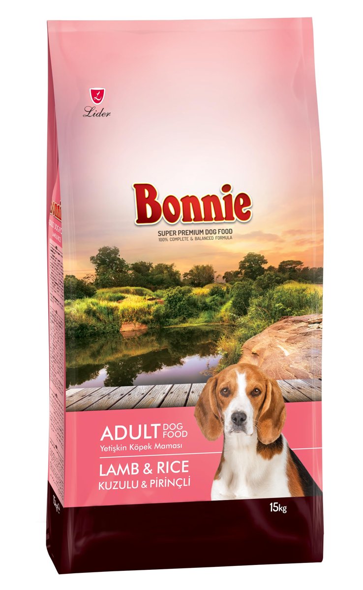 Bonnie Yetişkin Köpek Maması 18/7 L&R, 15 Kg