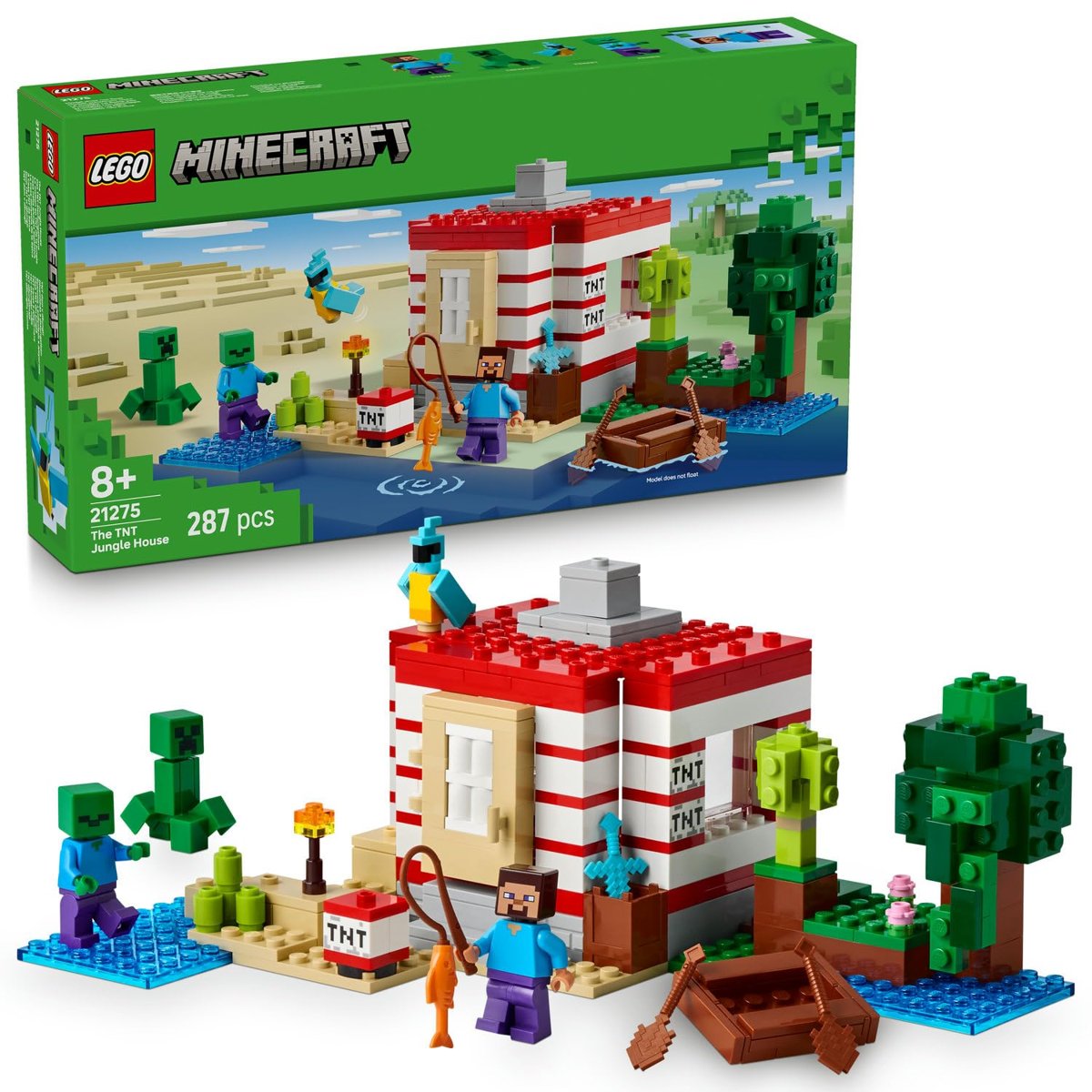 LEGO Minecraft TNT Büyük Orman Evi 21275