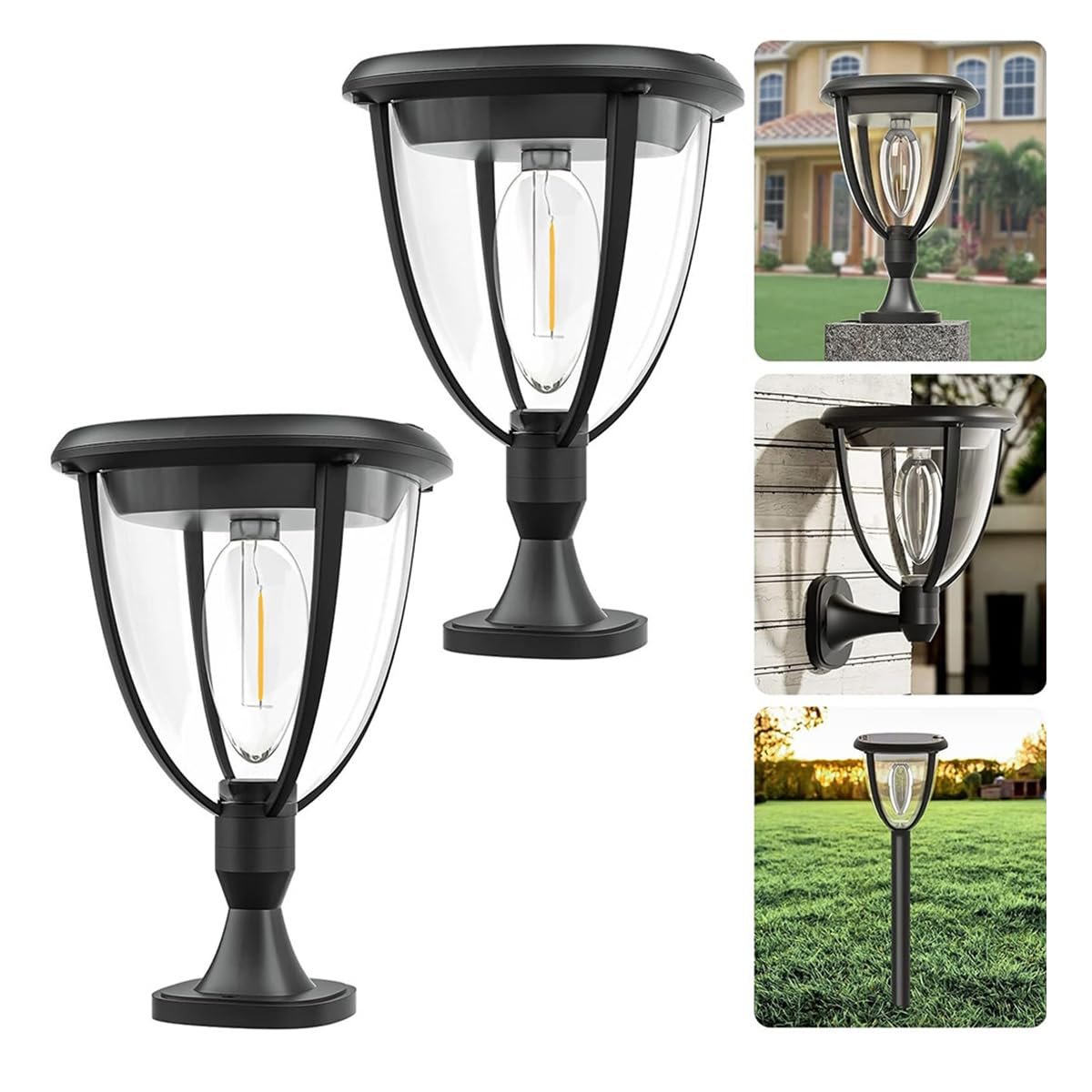 Greentech Güneş Enerjili LED Aydınlatma 2 Adet/GT-SL21