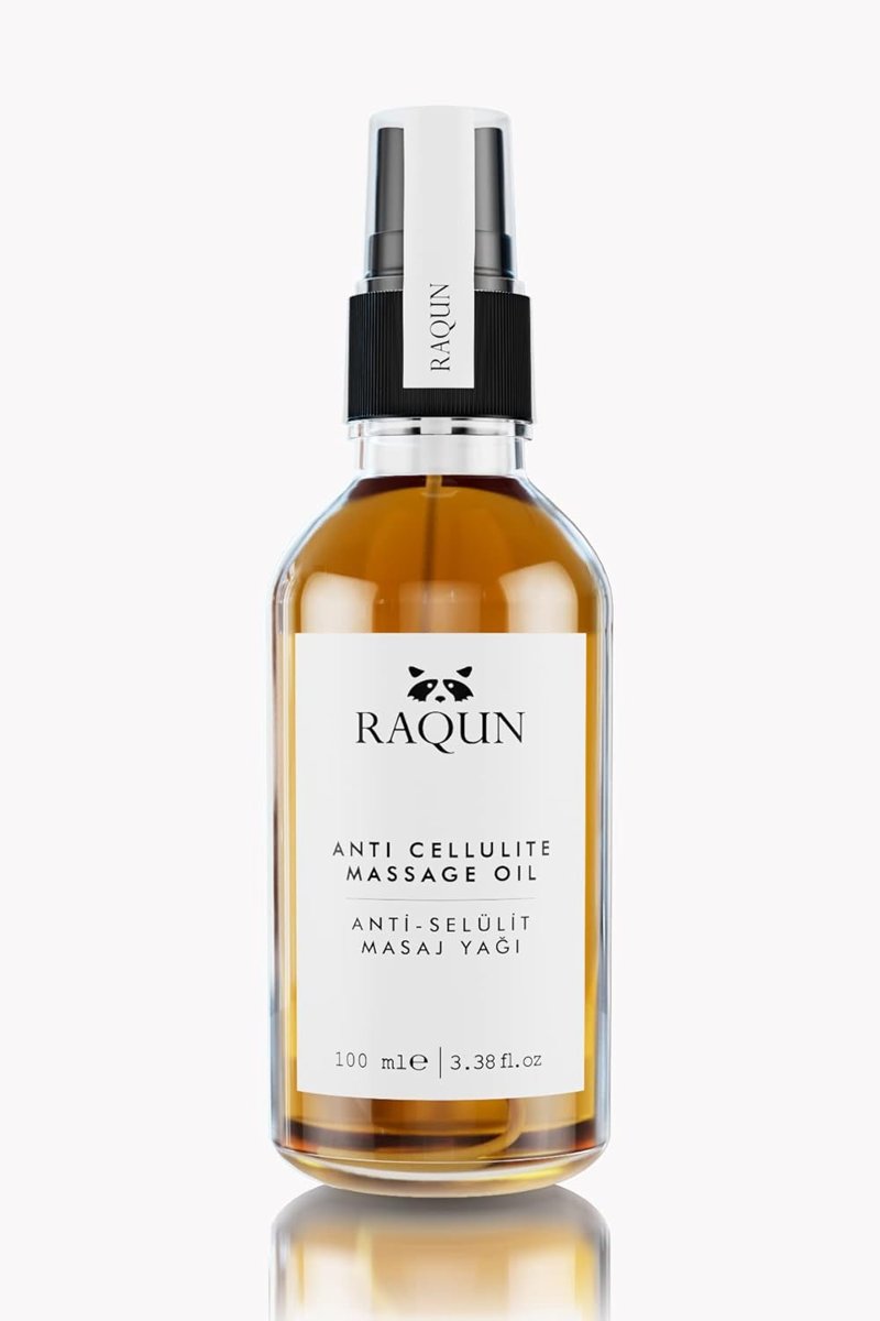 RAQUN Anti Selülit Masaj Yağı 100ml %100 Doğal İçerik