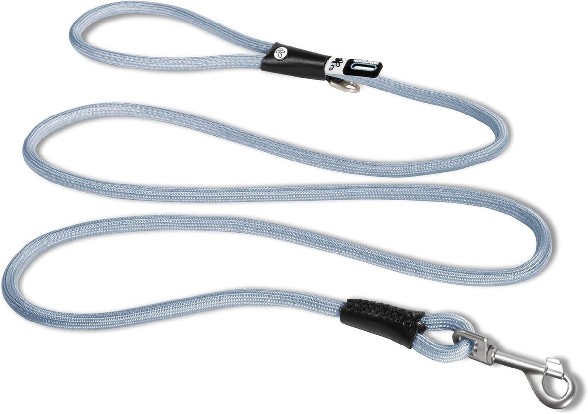 CURLI STRETCH COMFORT LEASH SKYBLUE M