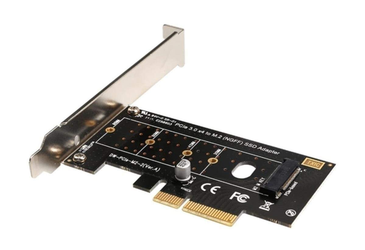 Alfais 4446 Pci-e Express 3.0 X4 To Nvme M.2 M Key Ngff Ssd Çevirici Dönüştürücü Kart Adaptör