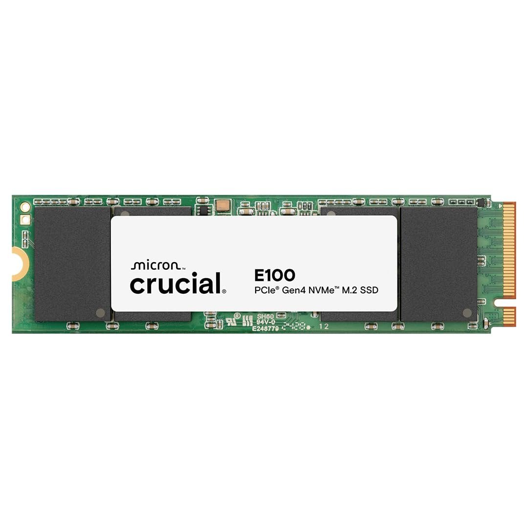 Crucial E100 1TB NVME M.2 SSD Disk CT1000E100SSD8