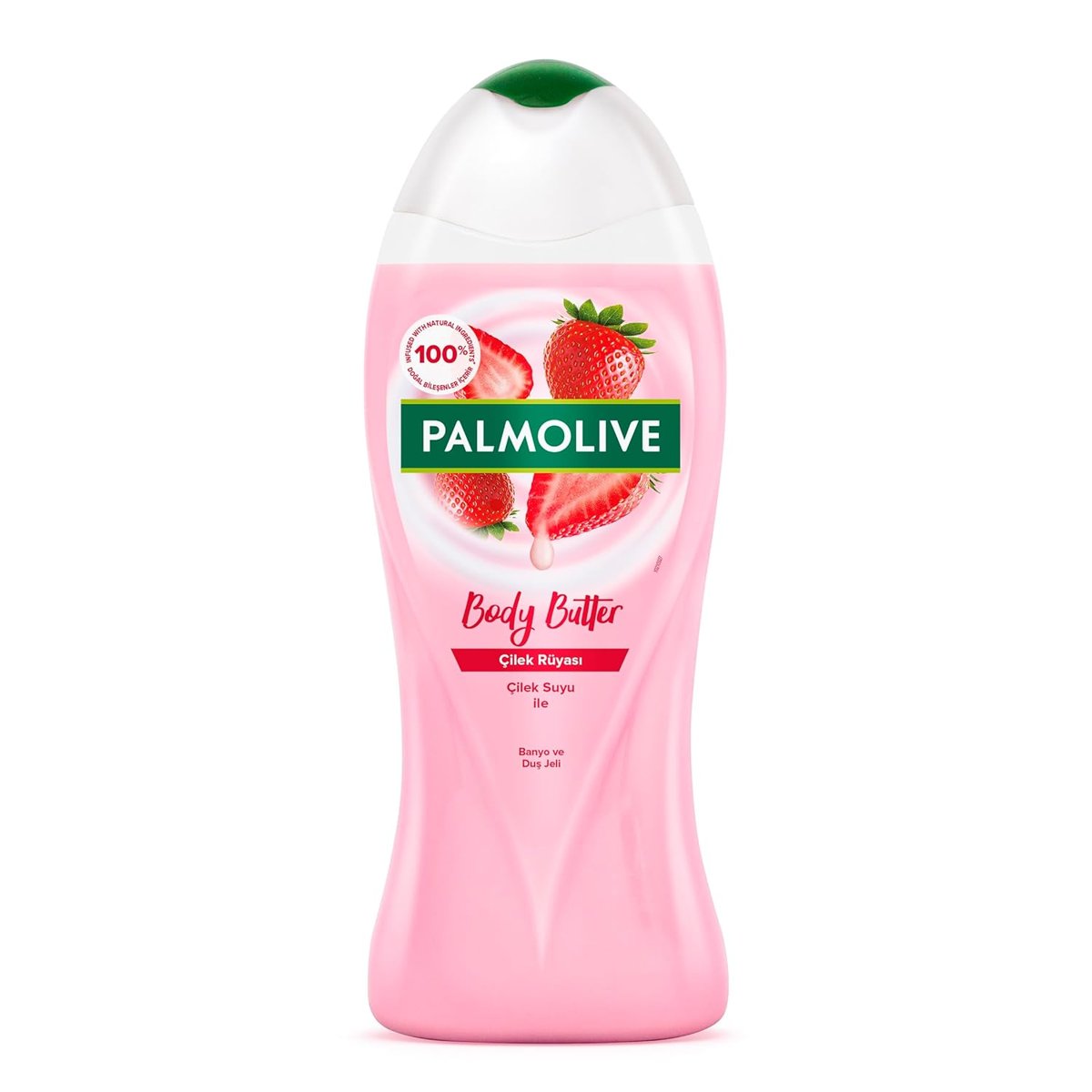 Palmolive Body Butter Çilek Rüyası Çilek Suyu ile Banyo ve Duş Jeli (500 ml)