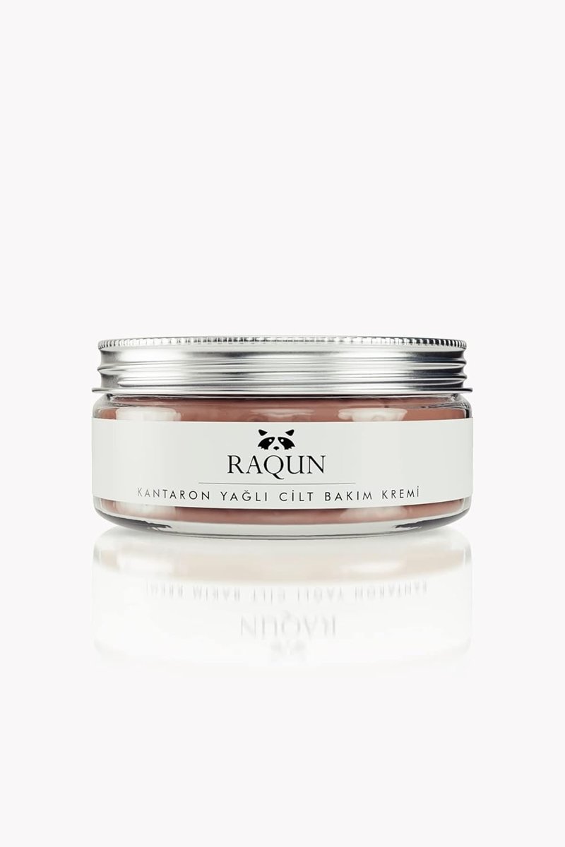 RAQUN Hasarlı ve Yıpranmış Ciltler İçin Kantaron Yağlı Cilt Bakım Kremi 50 ml%100 Doğal İçerik