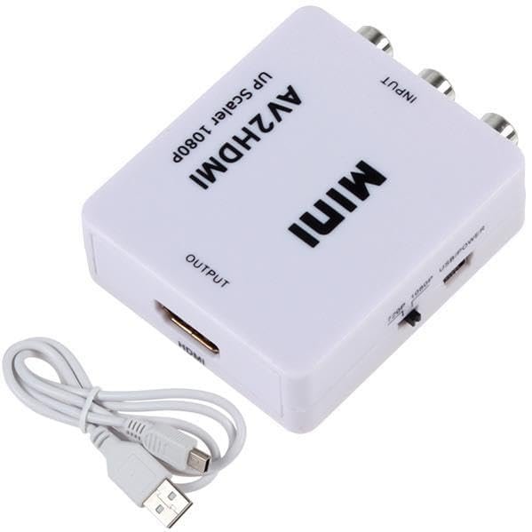 Alfais Al-4553 RCA Av to HDMI Dönüştürücü Adaptör