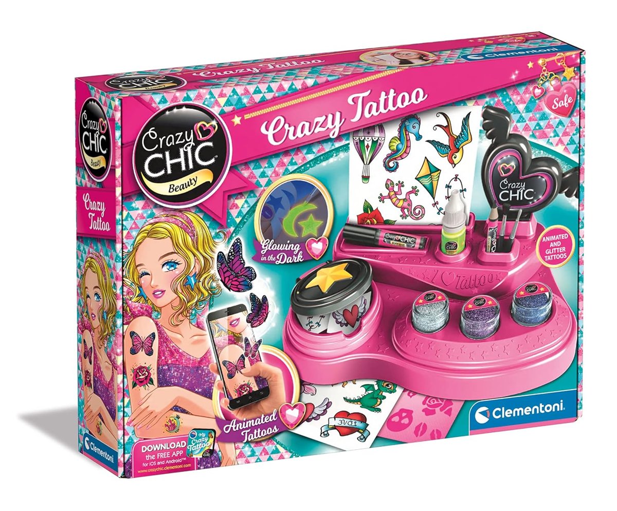 Clementoni Crazy Chic Çılgın Dövmeler