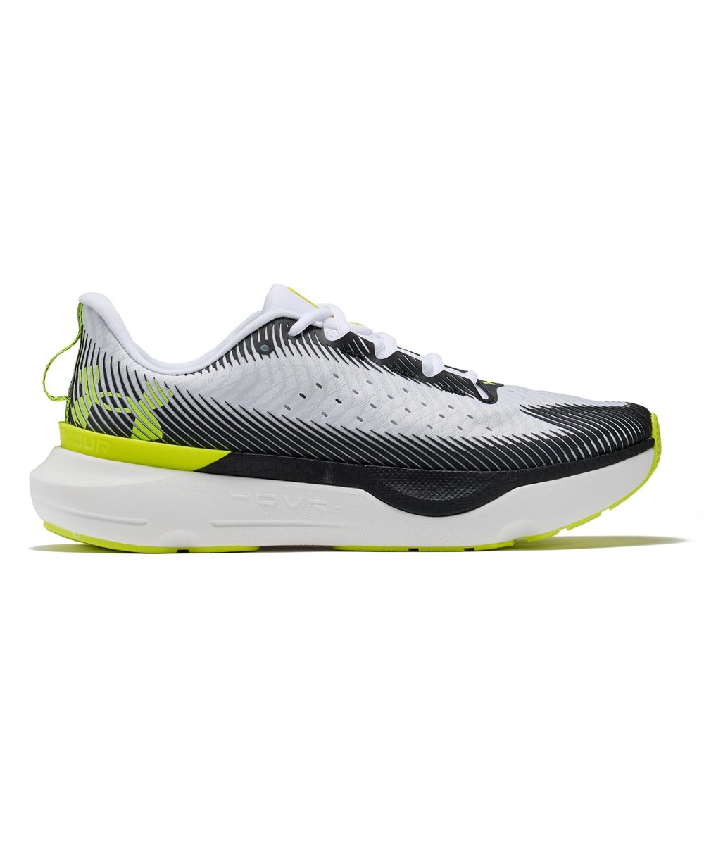 Under Armour Erkek Koşu Ayakkabısı UA Infinite Pro White/Black/High Vis Yellow 8.5