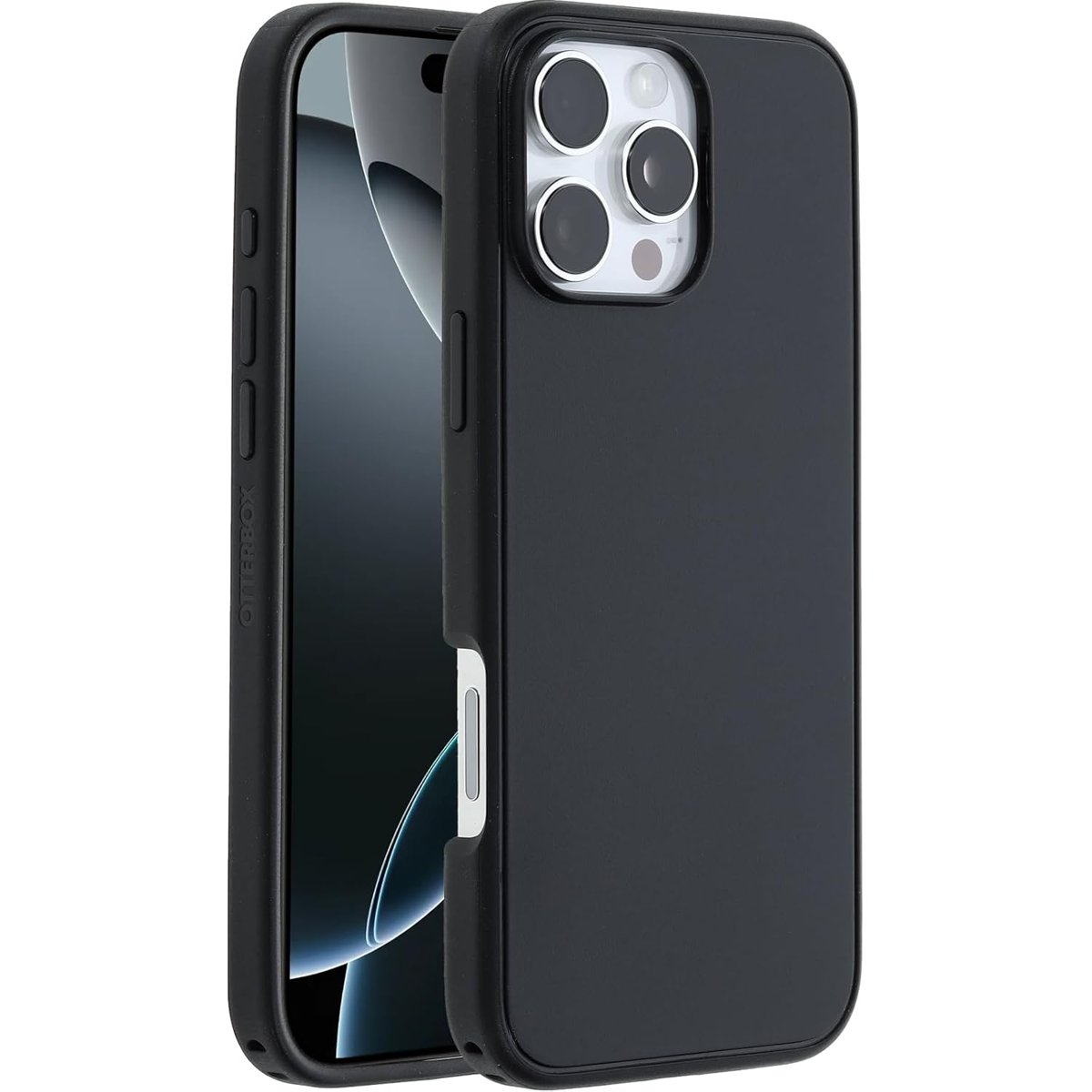 OtterBox Symmetry Serisi iPhone 16 Pro Max Uyumlu MagSafe Kılıf, Darbeye ve Düşmeye Karşı Koruyucu Kılıf- Siyah