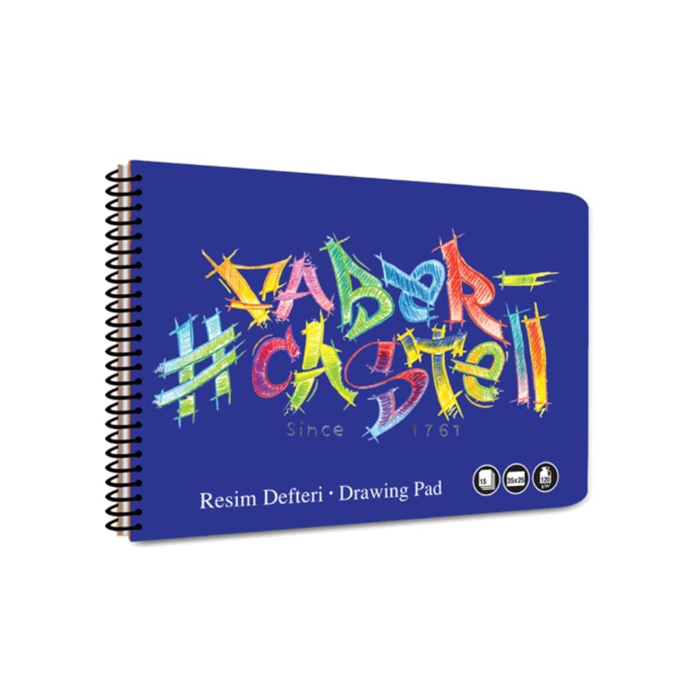 Faber-Castell Eğlenceli Resim Defteri PP Kapak 35x50