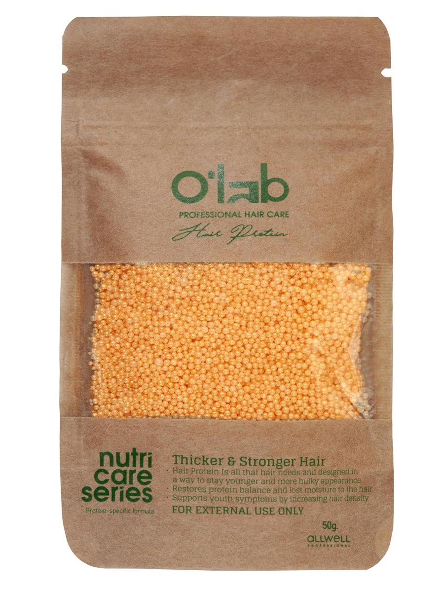 O'lab Protein Bazlı Saç Bakım Tozu 50 g | Boyalı Saçlar İçin Onarıcı, Hacim Veren ve Yıpranma Karşıt