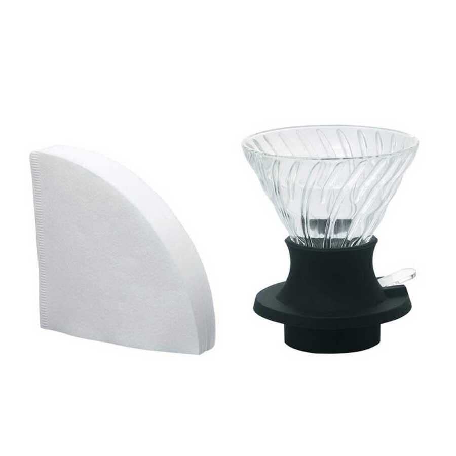 Epinox Cam Kahve Dripper Kahve Damlatıcı Demleme Aleti, 200 ml