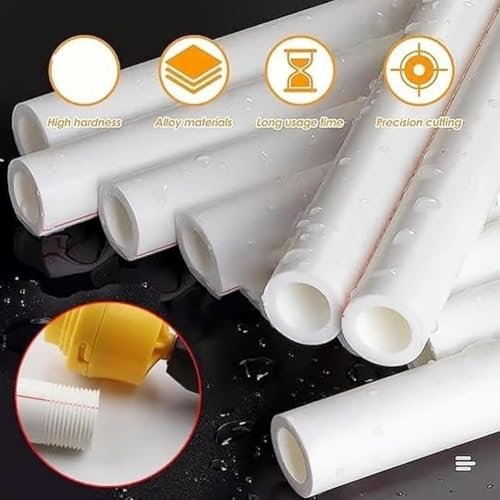 AEE® PPRC Su Borusu Dış Diş Açma Aparatı Seti – 1/2'' | 3/4'' | 1'' – Matkaba Takılabilir Diş Açma Ucu | Plastik Boru Dış Diş Açma Kalıbı, Dayanıklı Metal Set, Tesisat & Tamir İçin