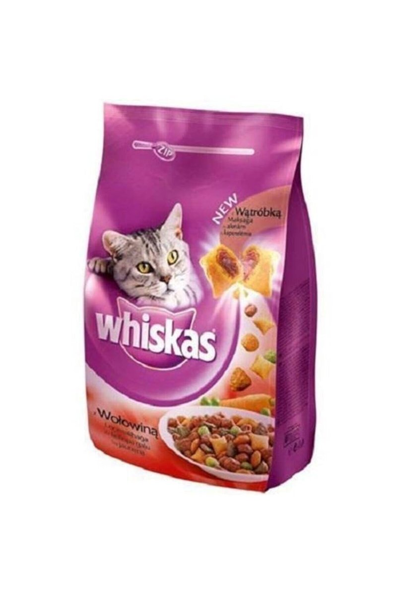 Whiskas Biftekli ve Havuçlu Yetişkin Kedi Maması 1,4 Kg