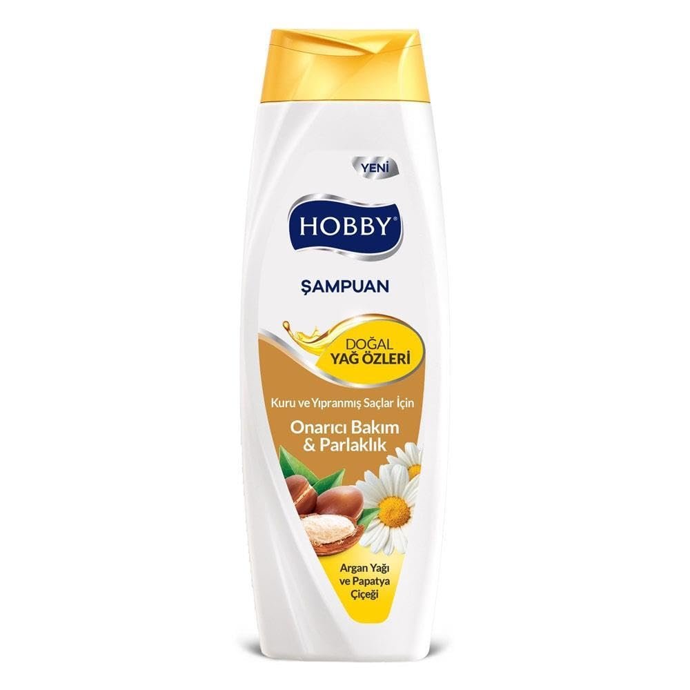 Hobby Şampuan Yağ Özlü Argan Yağı Ve Papatya 600 Ml