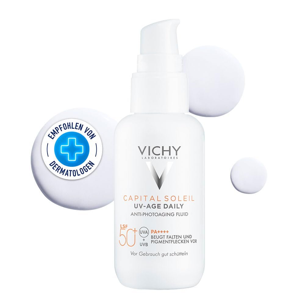 Capital Soleil Uv Age Daily Spf50 Foto Yaşlanma Karşıtı Güneş Kremi 40ml