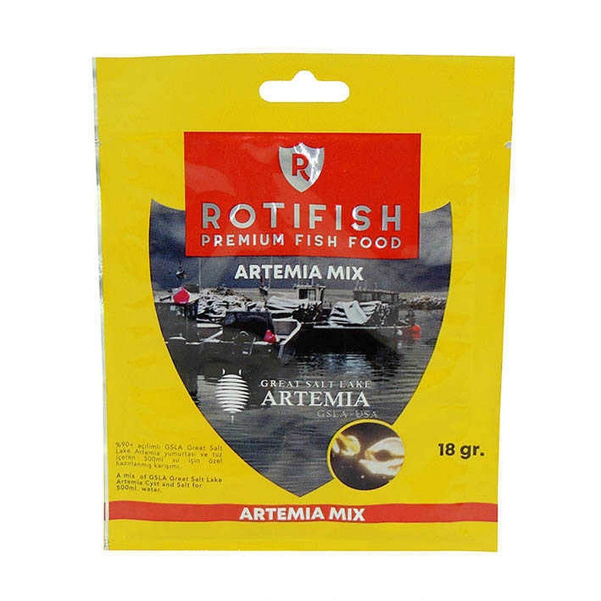 Rotifish Artemia Mix 18 G Balık Yemi