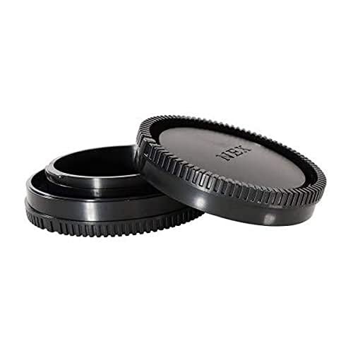 Ayex NEX Body Ve Lens arka kapağı, Sony NEX veE Mount İle uyumlu Body Kapağı Ve Lens Arka Kapağı