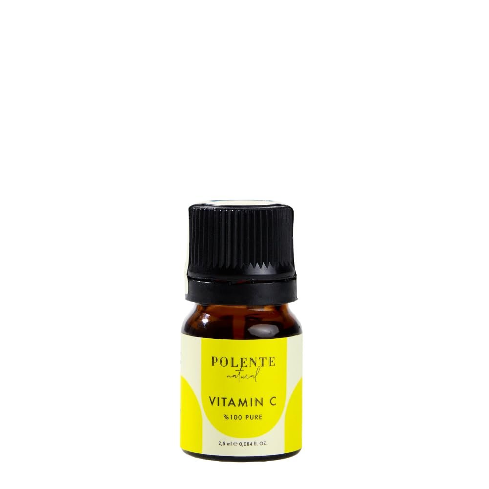 Polente Natural -%100 PURE VİTAMİN C- Leke Karşıtı%100 Saf C Vitamini (2,5 ml)
