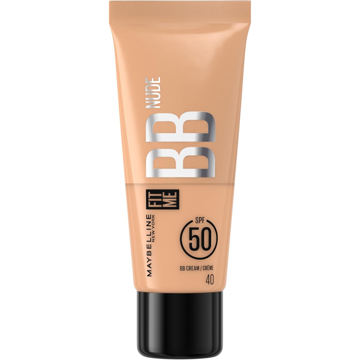 Maybelline New York Fit Me Nude Cilt Bakımı Etkili Nemlendirici SPF50 BB Krem - 40