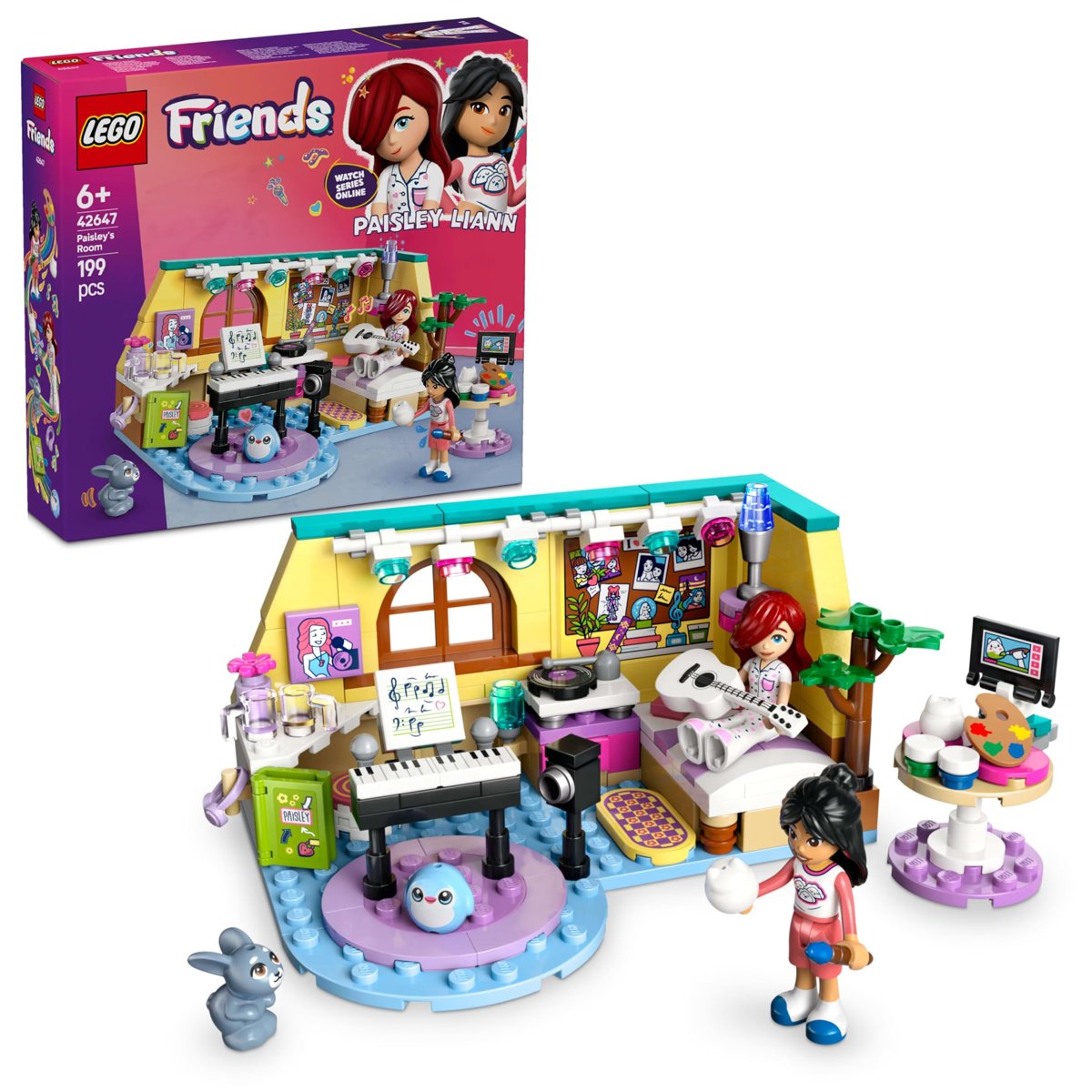 LEGO Friends Paisley’nin Odası 42647