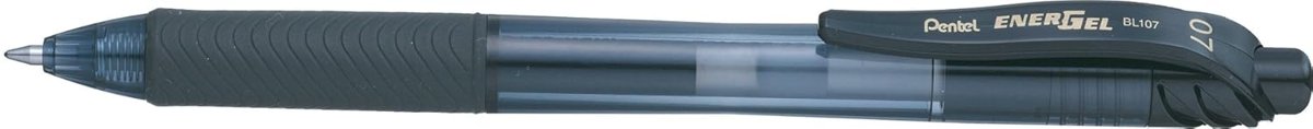 Pentel Bl107-A Energel Mekanizmalı Likit Roller Kalem, Siyah, 0.7 mm