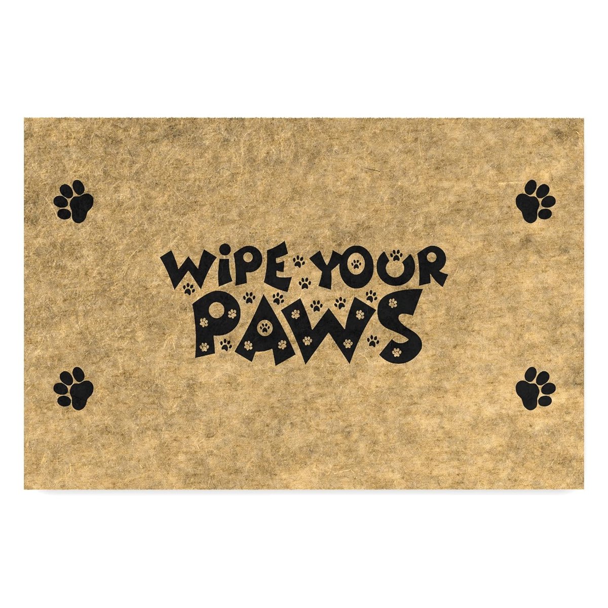 Monnhein Tasarımlı Dekoratif Kapı önü Paspas, Dış Mekan/Ev İçi/Banyo/Mutfak/Yatak Odası/Giriş Paspasları (Paws, 45X70)
