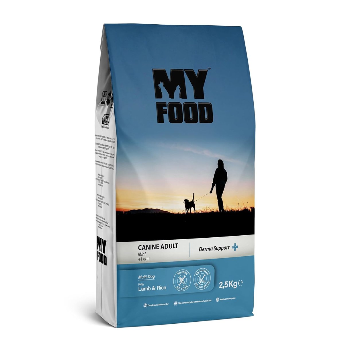 Myfood Yetişkin Köpek Maması Mini Irk Kuzulu 2,5 Kg
