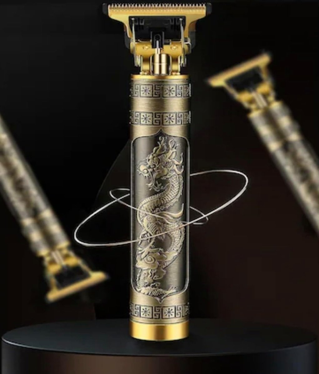 Orret Home Metal Gövdeli Tıraş Makinesi – T-Bıçaklı Saç, Sakal ve Ense Kesme Makinesi, Şarjlı Profesyonel Trimmer, Lazer Çizim ve Epilasyon Öncesi Bakım İçin Tıraş Makinesi