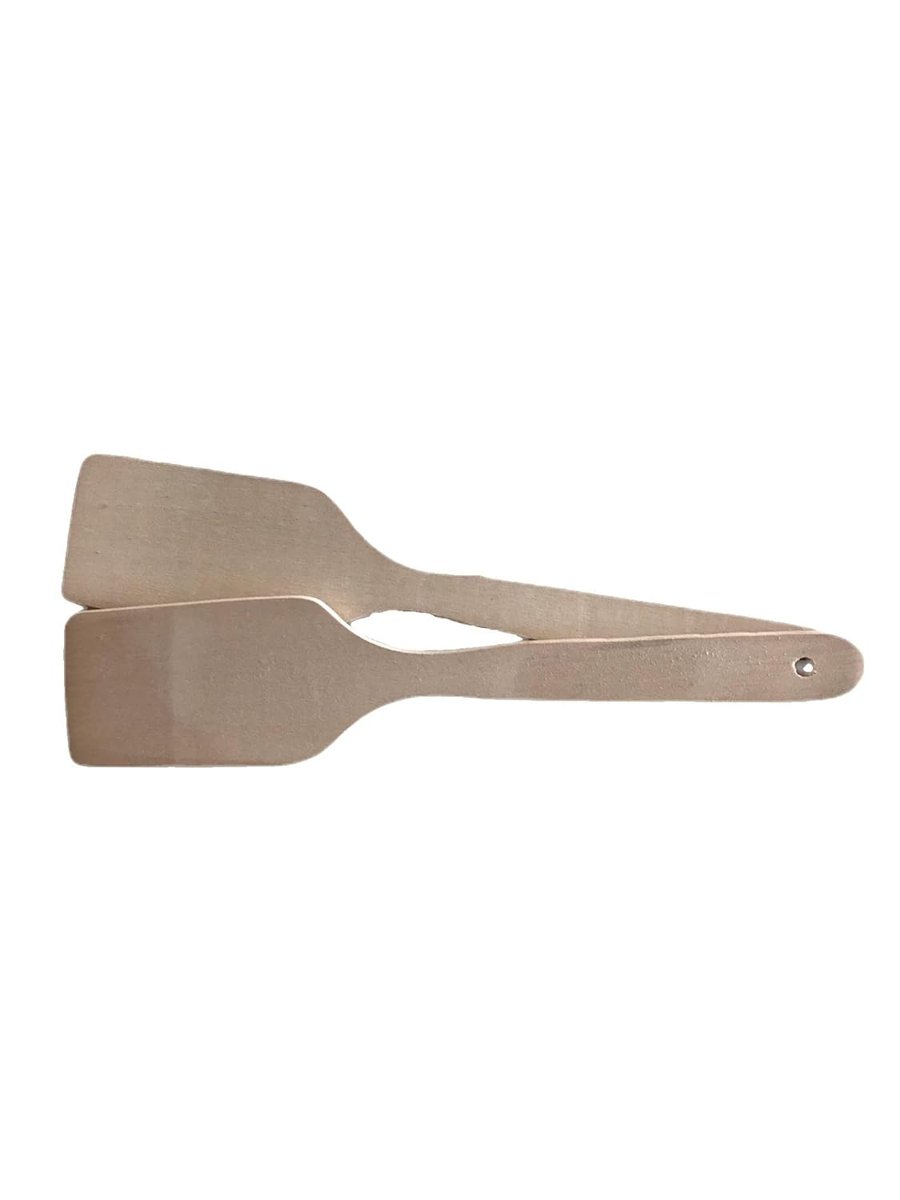 Bitki Fidanım Ahşap Spatula 2'li