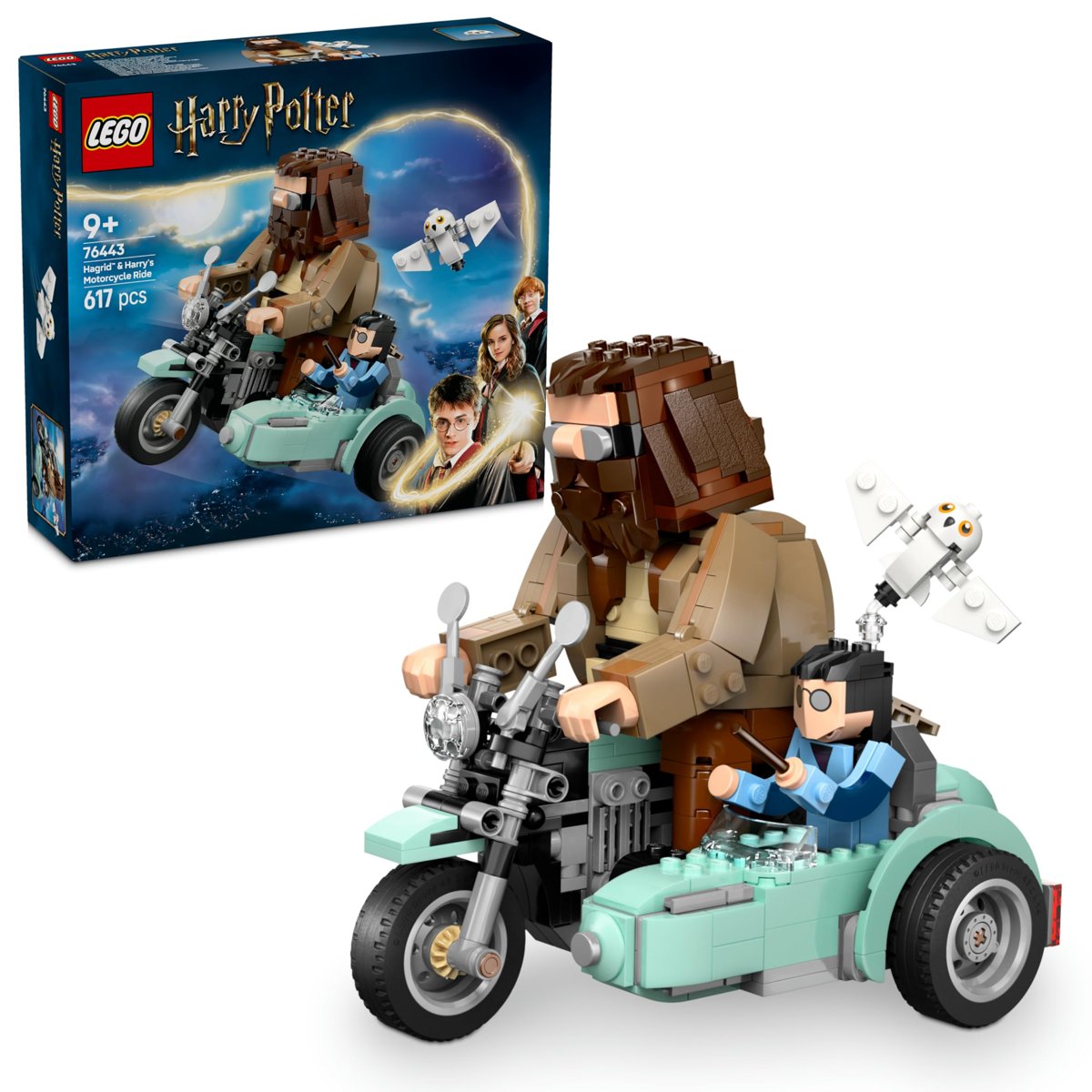 LEGO Harry Potter Hagrid ve Harry’nin Motosiklet Yolculuğu 76443