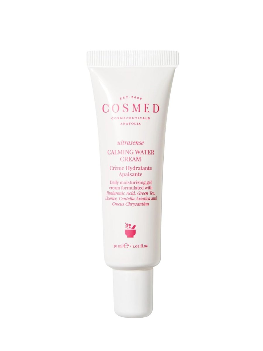 Cosmed Hassas Ciltler İçin Yatıştırıcı Su Bazlı Nemlendirici Krem - Calming Water Cream - 30 ml