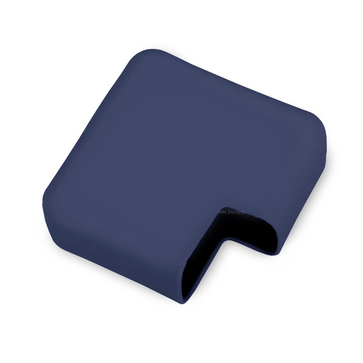 McStorey MacBook Şarj Adaptör Kılıfı Silikon 70W 45W MagSafe 1-2 USB-C Uyumlu A3434 A3426 A3401 A3112 A2992 A2918 A1466 A1465 A1369 A1370 | İnce Esnek Koruyucu Kapak Mavi