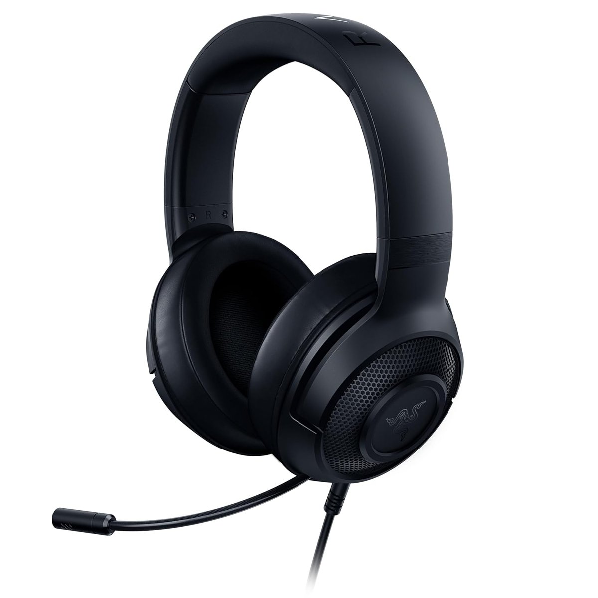 Razer Kraken X Lite - Ultra Hafif Oyun Kulaklığı Surround Ses - Hafif Alüminyum Çerçeve - Bükülebilir Kardioid Mikrofon - PC, PS4, PS5, Switch, Xbox Serisi, Mobil - Siyah