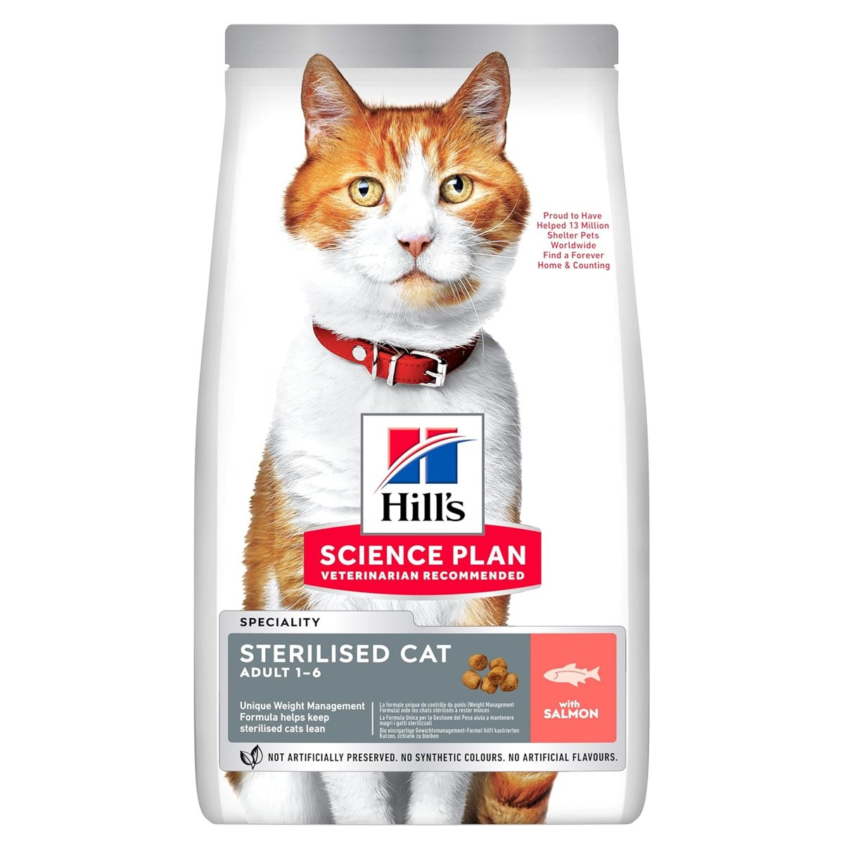 Hill's SP Somonlu Kısırlaştırılmış Yetişkin Kedi Maması 1,5KG
