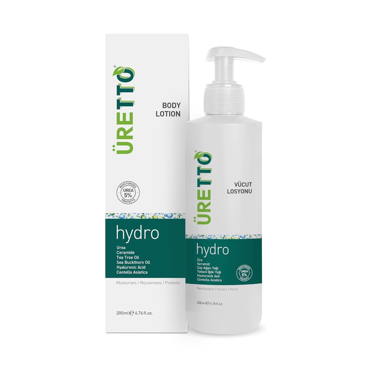 TTO ÜRE Hydro Vücut Losyonu 200 ml