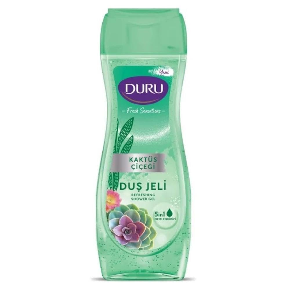 DURU FRESH SENSATIONS Kaktüs Duş Jeli, 450 Mililitre