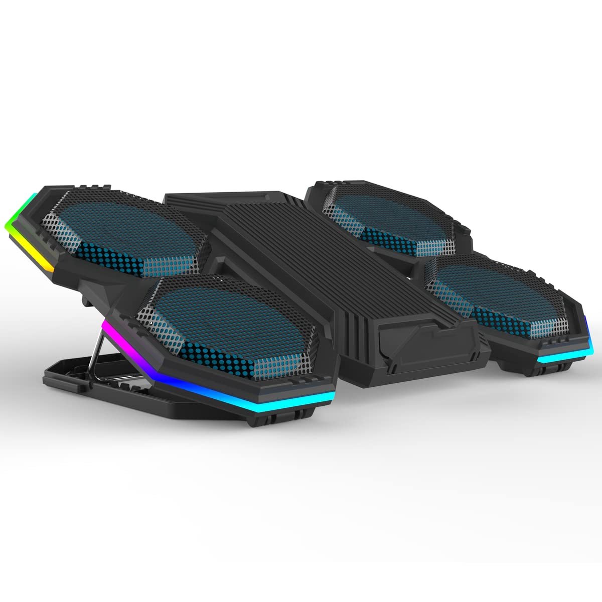 iDock F12-1 Black 2600RPM Yüksek Devirli Fan Gaming Laptop Soğutucu Stand
