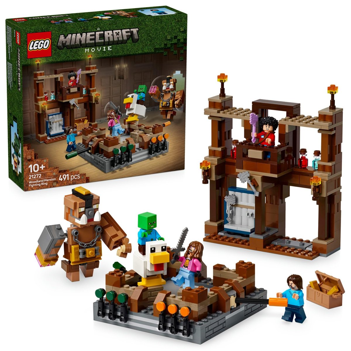LEGO Minecraft Orman Malikanesi Dövüş Ringi 21272