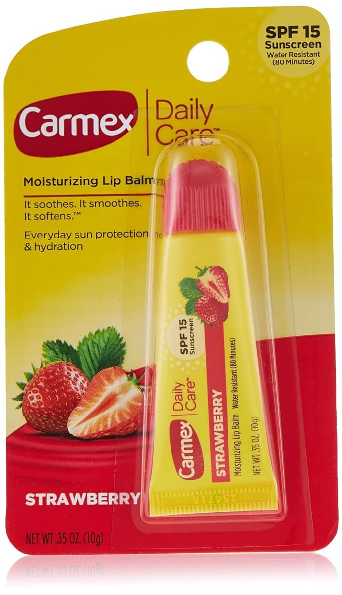 Carmex Lip Balm Çilek Dudak Kremi 10GR