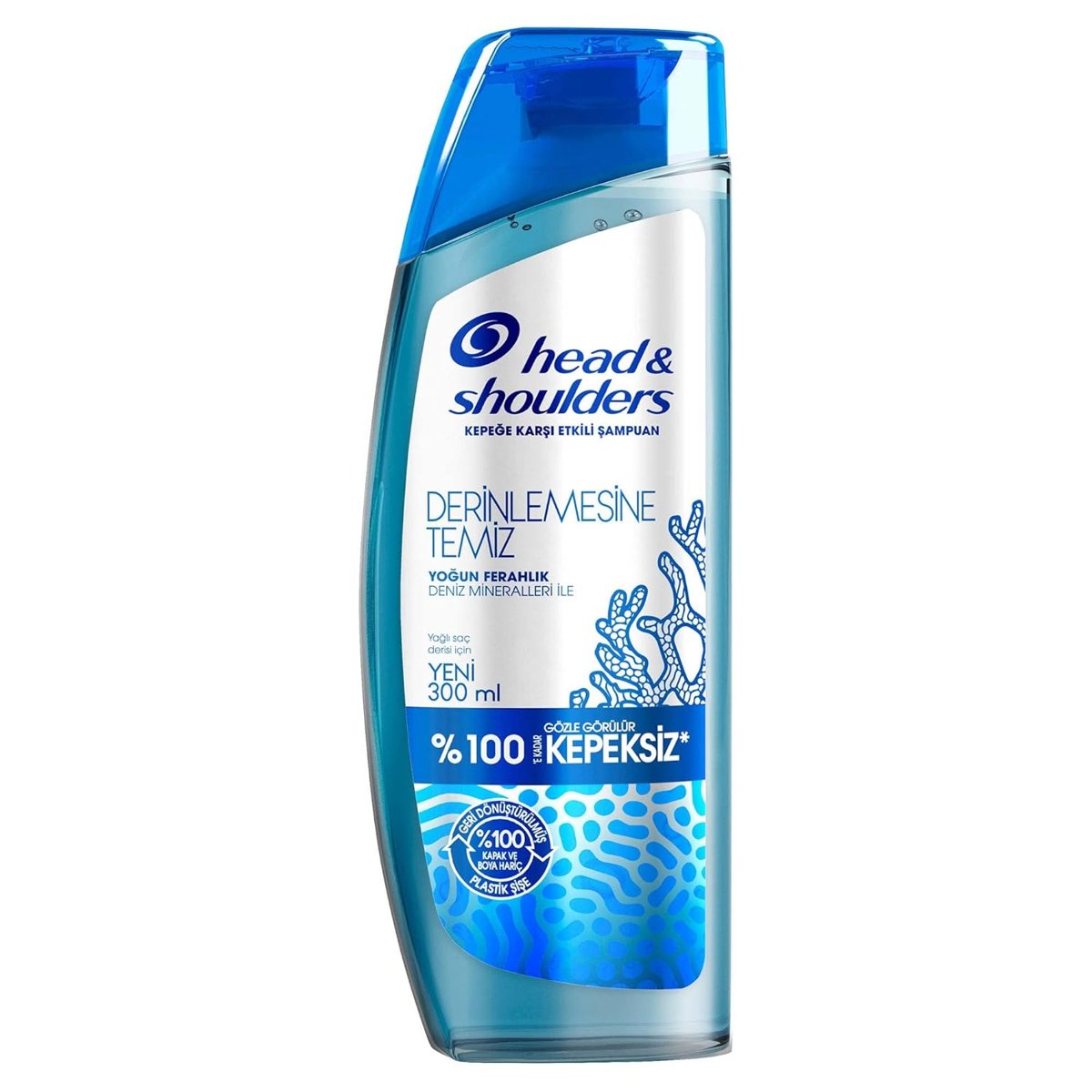 Head & Shoulders Derinlemesine Temizlik Şampuan Yoğun Ferahlık Deniz Mineralleri 300 ml