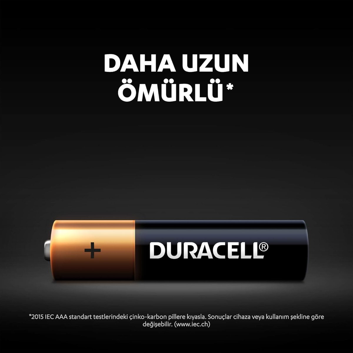 DURACELL Basic AAA İnce Kalem Pil (10'lu Paket) 1.5V, LR03