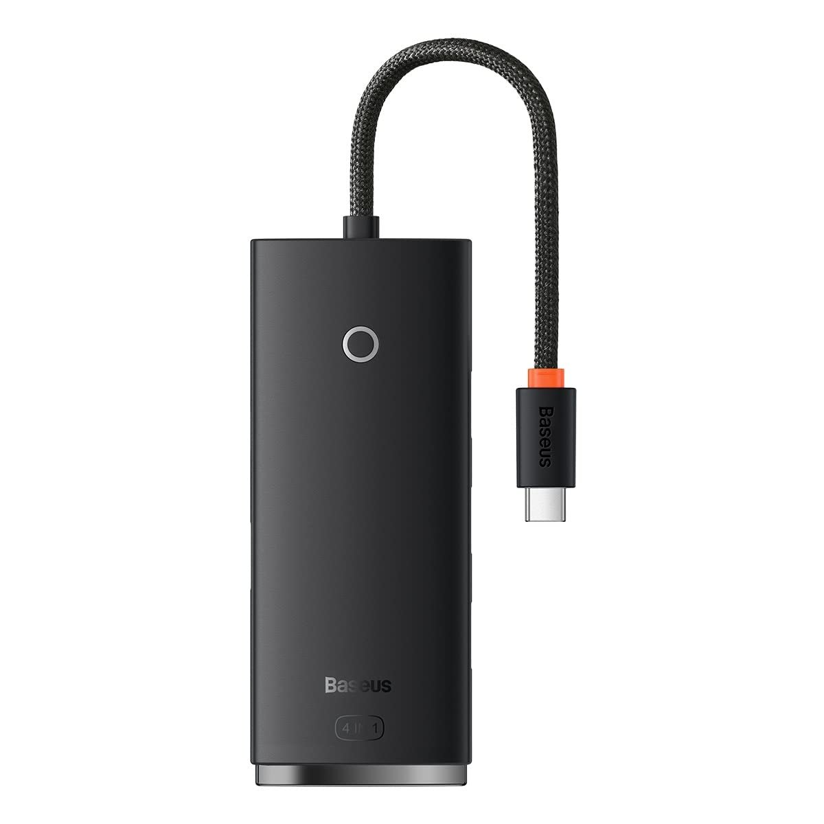 Baseus Lite 4in1 Multifonksiyonel Type-C Hub Dock Station Siyah