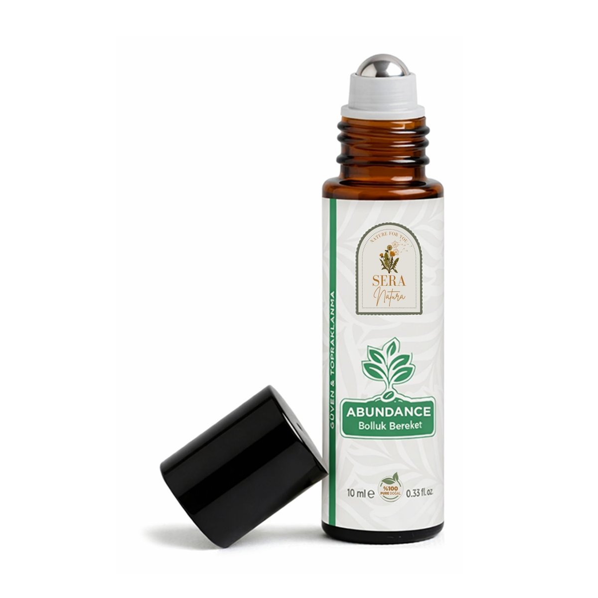 Abundance Bolluk Bereket Yağ Bazlı Roll-On Koku 10 ml – Alkolsüz,%100 Saf Uçucu Yağlar, Unisex