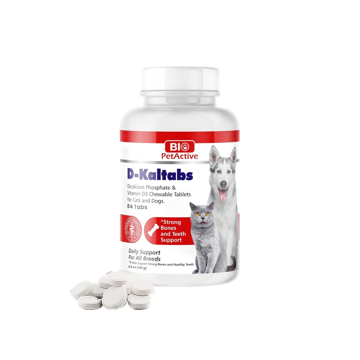 Bio PetActive Biopetactive D-Kaltabs 84 Tablet