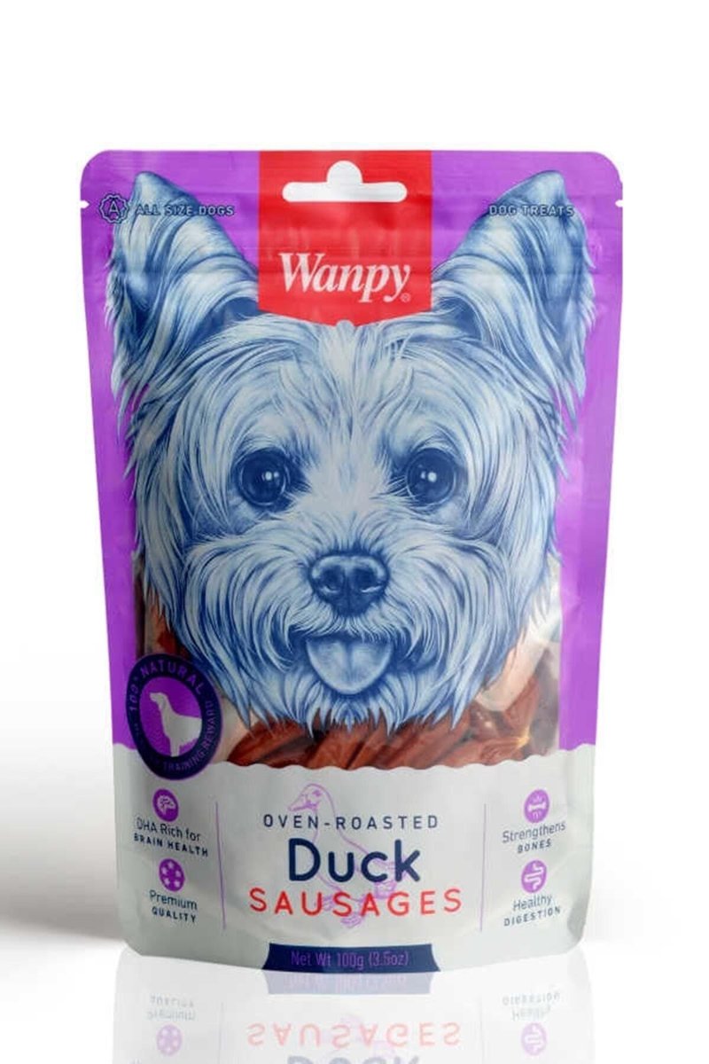 Wanpy Ördek Etli Sosis 100 Gr Köpek Ödülü
