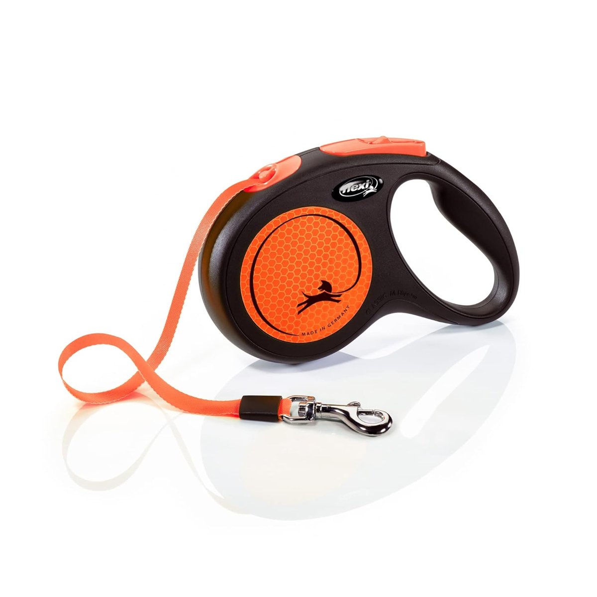 Flexi New Neon 5 m Medium Şerit Otomatik Köpek Gezdirme Tasması